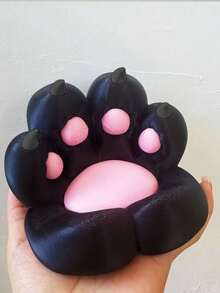 1pc Cute Cat Paw Thick & Durable Phone Holder, Minimalist Plastic Anime Girl Desktop Companion - Multicolor - View 8