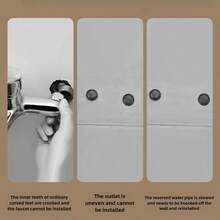 304 Stainless Steel Shower Arm Extender, Adjustable Shower Head Extension Adapter (2-4 Inch), Universal Angle Stop Elbow For Mixer Valve, Anti-Leak Durable Bathroom Repair Parts - A - View 4