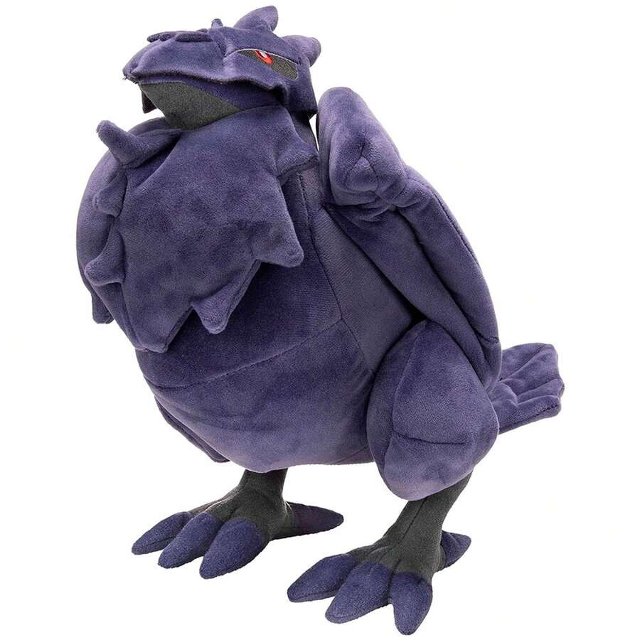 KIWI pokemon 鋼鎧鴉毛絨玩具,可愛毛絨,觸感柔軟,30厘米,毛絨玩偶,刺繡細節,優質填充物,粉絲禮物,Jazwares官方產品 ⚫ 免費配送 ✅ 24/48小時送達西班牙(半島) - 選項 6 - 查看 1