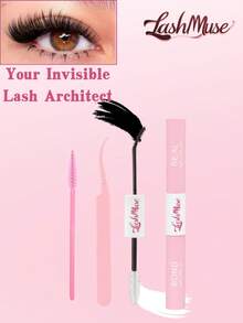 1164pcs/582pcs DD-Curl Eyelash Cluster, 80D+100D+120D+150D High Capacity DIY Eyelash Extension Kit With Lower Lashes, Suitable For Beginners, Russian Volume Lashese, Mixed Single Lash Styles, DIY Lash Clusters, Create Charming Eyes Easily At Home, Lash Glue, Tweezers & Brush Included, Essential Makeup, Large Capacity Eyelash Set, Perfect For Cosplay, Wedding, Gala, Stage Makeup, And Special Occasions,  Lash Clusters Kit, Lashes, Eyelashes, Fake Lashes - 粉色 - 查看 12