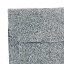 Bagbase Document Wallet (Grey Melange) - 100% 600D Polyester - (BC5692) - Square - View 2