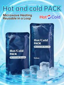 1pc Reusable Cold/Hot Therapy Compress, 1/2pc Body Cooling Ice Pack, Eye Mask, Cold/Hot Therapy Bag, Suitable For Hand And Foot Massage And Relaxation - A - View 3