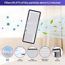 Pièces de rechange pour aspirateur robot Narwal Freo X Ultra / J4 / J4 Lite, comprenant brosse principale, brosse latérale, chiffon de serpillière, filtre HEPA - Voir 5