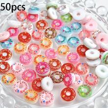 50 chiếc cây kẹo hoạt hình mini 9mm bằng nhựa resin, đồ trang trí thủ công - Mặt phẳng nhiều màu sắc, thích hợp cho sổ lưu niệm, nghệ thuật làm móng và trang trí đám cưới, phụ kiện thủ công chủ đề thực phẩm đa dạng. - Nhiều màu - Xem 11