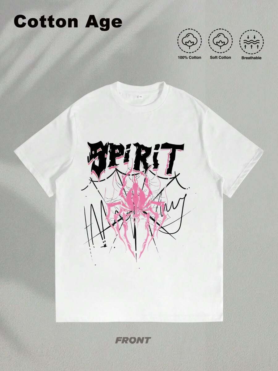 Camiseta de Manga Corta para Hombre Camisetas para Parejas Ideal para Regalo de Cumpleaños para Hombres Regalo Perfecto 100% Algodón Camiseta de Verano con Estampado Transpirable y Cómoda Talla Amplia Suave y Agradable para Uso diario Perfecta para Actividades al Aire Libre Estilo Casual para Parejas