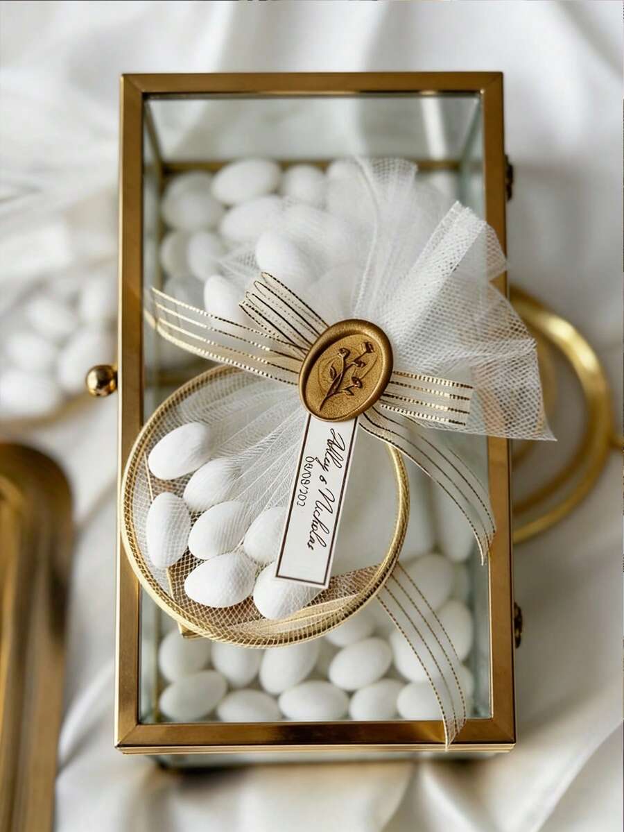 50pcs/Set Wedding Metal Floral Wreaths, Suitable As Wedding And Reception Guest Favors, Woven Rings, Dreamcatcher Rings, DIY Dreamcatcher Craft Materials, Also Suitable For Party Decoration