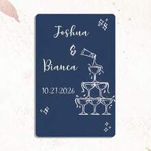 Custom Wedding Playing Cards Blank,Customize Text,32 Styles,Hand-Drawn Deck Of Cards, Playing Card Guest Book, Wedding/Engagement Gift - Multicolor - View 37