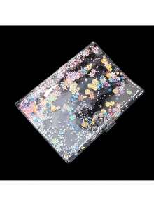 1 cuốn sổ tay A5/A6 dạng vỏ hạt cườm (không bao gồm giấy trong)/giấy trong (25 tờ), sổ nhật ký rời thủ công dễ thương A6/A5 dạng vỏ hạt cườm/giấy trong (25 tờ) Album ảnh - Nhiều kiểu dáng - Xem 11