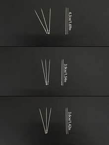 12pcs Easy Threading Hand Sewing Needles, Embroidery Needles, Sewing Needles, Household DIY Handcraft Accessories - No Need to Wear Side Hanging Needles - View 5