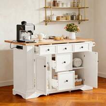 Cabinets - White + MDF - View 1