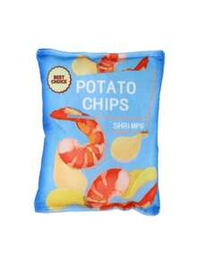 1个薯片桶造型/薯片包装造型毛绒咀嚼玩偶，互动发声毛绒玩偶，适合猫狗，狗狗咀嚼玩偶，宠物发声玩偶，薯片造型毛绒发声玩偶，中小型犬耐咬玩偶，娱乐和咀嚼舒缓，可水洗，缓解幼犬分离焦虑，训练奖励和陪伴，宠物派对必备，宠物用品，宠物玩具，宠物毛绒玩具（款式随机发货） - 彩色 - 查看 10