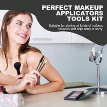 150 Disposable Mascara Wands & Lip Wands Set, 50 Eyelash Brushes, 50 Lip Brushes, 50 Micro Brushes With Organizer Box, Makeup Tool Kit For Eyelash Extensions - Multicolor - View 8