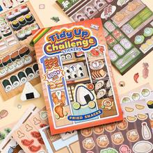 减压风景贴纸，卡通益智DIY手工贴纸书，玩具贴纸套装 - 1 Set - 查看 7