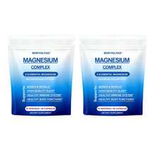 8-In-1 Magnesium Complex Supplement 90 Capsules, 1000mg With Magnesium Glycinate, Citrate, Malate, Taurate, Easy Absorption For Sleep, Muscle Relaxation, Nerve & Heart Health, Energy, Non-GMO, Vegan - 2 cái - Xem 1