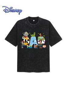 Disney Men T-Shirts - Black - View 2