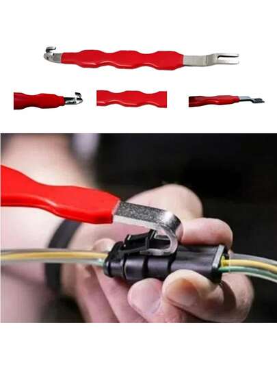Electrical Connector Separator Automotive Terminal Connector Remover Tool Universal Fit For Car, Truck Wiring Harness Repair