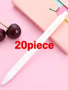 1/5/10/20/50pcs Customized Text Logo Macaron Color Neutral Pen, Personalized Luxury Push-Type Signing Pen With Engraved Text, Custom Business Advertising Pen - Multicolor - View 11