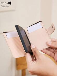 CHARM INFINITE Multifunctional PU Leather Card Case Portable Coin Purse Large Capacity - Multicolor - View 12