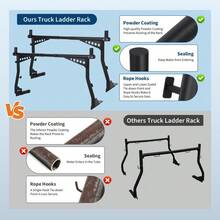 Truck Ladder Rack - أسود - مشاهدة 6