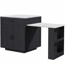 Bar Tables - Black + MDF - View 11