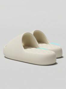 2026 Nuevas Pantuflas de Pan de EVA, Sandalias Suaves de Verano para Interiores del Hogar con Suela de 3.5cm Usables - Blanco - Ver 5