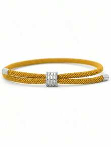 1条男士可调节绳手链 米兰绳手链 男女通用情侣手链 时尚休闲装扮及特殊场合饰品 - 可調式手繩 - 查看 14