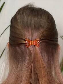 1pc/4pcs Overseas Bestseller! Smart Detachable Magnetic Hair Clip, Women Occipital Hair Clip, Small Hair Accessory, New Arrival - Multicolor - View 2