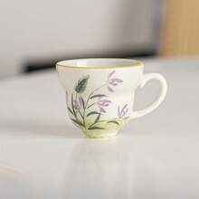 手工冬瓜茶杯，彩绘冬瓜茶杯，女士专属茶杯，防烫茶杯 - 彩色 - 查看 10