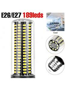 CanLing 20W LED玉米燈泡 E27/E26 嵌入式天花板燈 E14 AC85-265V 5W/7W/9W/12W/15W 適用於居家客廳廚房浴室臥室書房辦公室走廊儲藏室倉庫車庫地下室室內吊燈照明 110V/220V 無閃爍護眼 B22 - (AC85-265V)-LED Corn Light Bulb - 查看 14