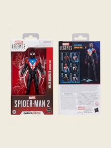 Hasbro Hãy tôn vinh di sản của anh ấy! Mô hình nhân vật Miles Morales trong bộ đồ Boricua của 's  2 thuộc dòng  Legends, cao 6 inch, với các chi tiết chân thực từ game và 5 phụ kiện. - Nhiều màu - Xem 5