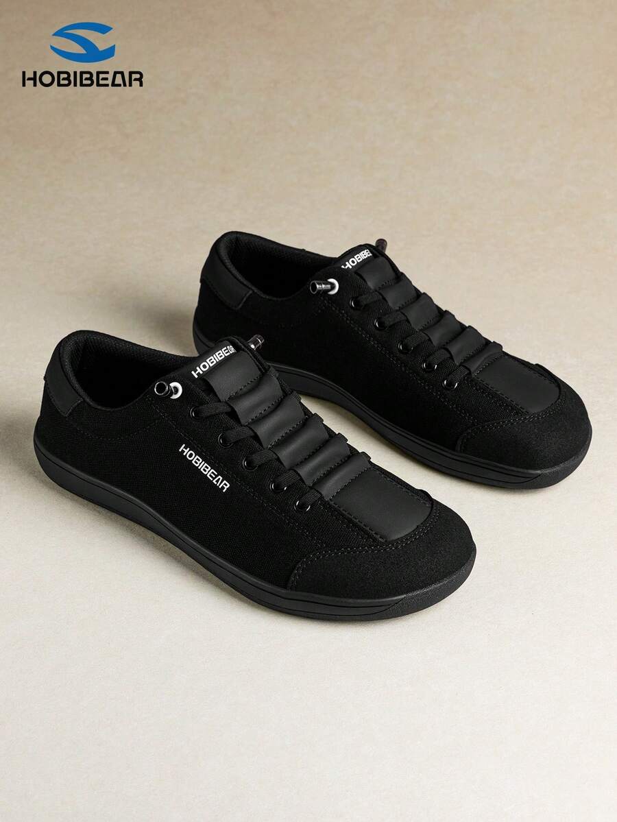 HOBIBEAR Giày thể thao tối giản, thoáng khí, thoải mái dành cho nam và nữ, với phần mũi rộng, thích hợp đi chân trần.