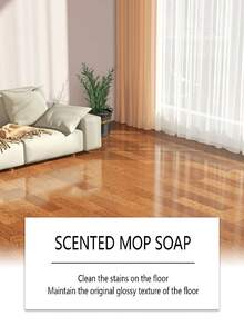 jakehoe Fragrant Mop Cleaning Liquid, Multi-Surface Floor Cleaner For Removing Stains And Restoring Shine On Hardwood, Tile And Other Floors. Easy To Use: Mix Appropriate Amount Of Cleaner And Water In A Mop Bucket. Mop Floors Evenly And Allow To Air Dry. Maintains The Original Glossy Finish Of The Floor. - 液體 - 查看 5