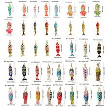 1pc Copper Multi-Style Fish Pendant, Suitable For DIY Bracelets, Necklaces, Anklets, Beach Vacation And Daily Wear, Great Gift Idea - Multicolor - View 12