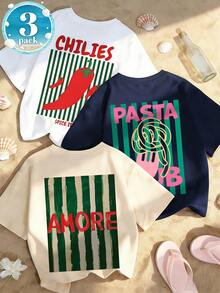 White, Navy Blue, and Apricot