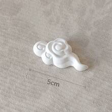 创意石膏火焰首饰展示架，中式吉祥云朵摄影道具，适用于客厅、卧室、婚礼、派对、圣诞节、万圣节、复活节、感恩节、斋月等场合，是生日、乔迁之喜的完美礼物，设计优雅 - 彩色 - 查看 9