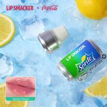 LIP SMACKER 2支可口可乐润唇膏，长效保湿，富含维生素E，舒缓唇部干裂，适合作为礼物送给亲朋好友，配有挂链可挂在包包上 - 雪碧味 - 查看 5