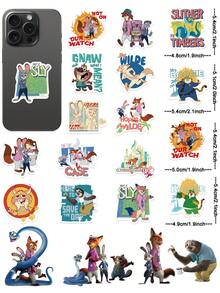 Disney | Bộ 50 miếng dán hình cáo, thỏ, Judy, Nick Wilde trong Zootopia 2, các nhân vật hoạt hình Disney dễ thương, thích hợp cho người lớn, dùng để dán sổ lưu niệm, nhật ký, xe hơi, bình nước, điện thoại, laptop, ván trượt, tranh graffiti sáng tạo, đàn guitar, hành lý, quà tặng tựu trường, sinh nhật, phần thưởng, Giáng sinh, Năm mới, Lễ Phục sinh, đồ dùng tiệc tùng, quà tặng tốt nghiệp, trang trí mùa lễ hội. - 1 Set - Xem 6