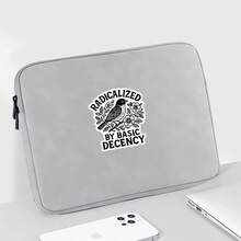 3In" 1PC Radicalized By Basic Decency, Funny Social Awareness Sticker For Laptops, Water Bottles, Notebooks, Ipads, And Cups, For Students, Teachers, And Kind‑Core Humans Who Are Tired Of Being Told That Empathy Is Extreme, Perfect Gift For Anyone Who Believes In Being Decent Without Making It A Whole Debate - A - View 6