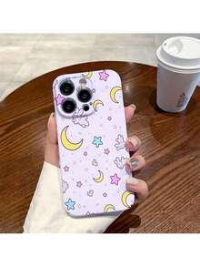 Cartoon S-Sailors Moon Phone Case For IPhone 16 16E 15 14 13 12 11 Mini Pro Max X XR XS Max 8 7 Plus Lens Protection Shockproof Hard PC Back Cover Long Sleeve Tops - 1 cái - Xem 6