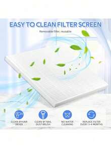 DianaBeauty Ultra-Quiet Nail Dust Collector Machine With Reusable Filter, Powerful Low-Noise Nail Vacuum - White - View 4