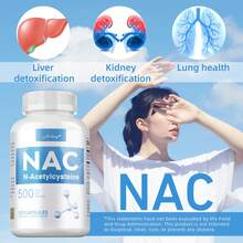 XEMENRY NAC - N-Acetylcysteine - Supports Immune Health, Promotes Kidney And Liver Detoxification, Enhances Vitality - 120pcs - 一瓶 - 試用階段 - 查看 5
