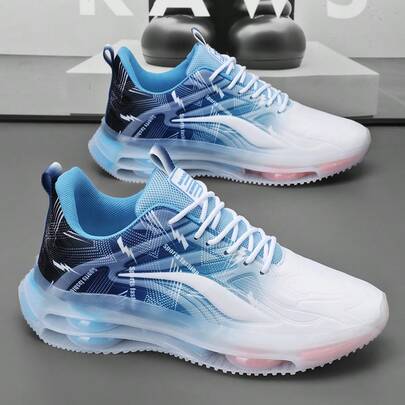 STARNOVO Herren Sportschuhe, Herren Lässig Sportschuhe, mit atmungsaktivem Mesh-Obermaterial, modisch, leicht und komfortables Futter, geeignet für Basketball, Tennis, Laufen