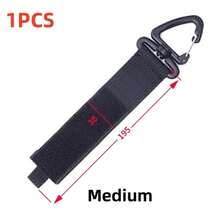 Soporte organizador de cables con hebilla giratoria, administrador de cables, gestión de cables de alimentación, correas de almacenamiento de cables pesados de nailon para mangueras de Cables 7Q1U - Ver 11