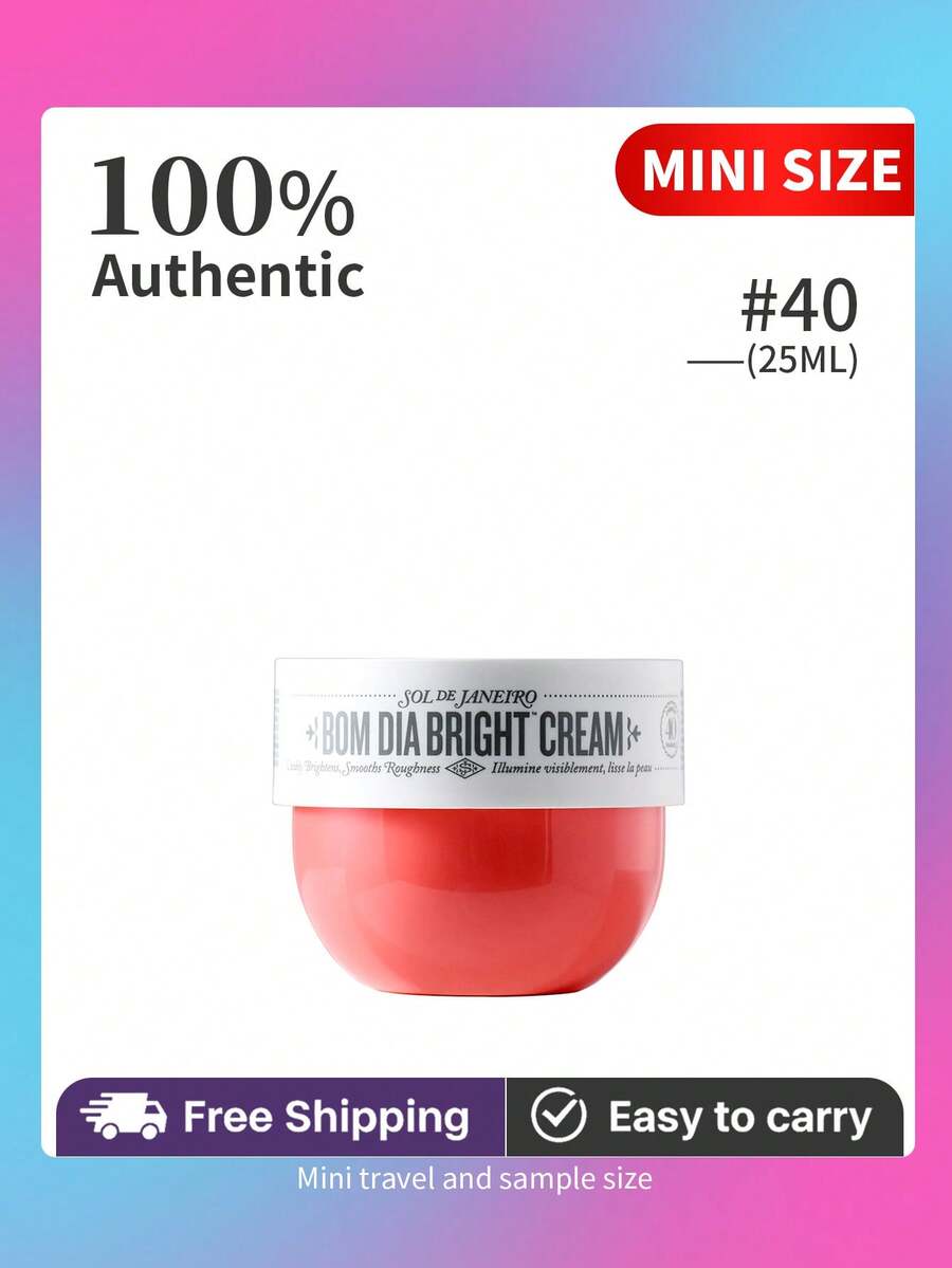 Sol BOM DIA BRIGHT CREAM | 40 Mini (0.84 Fl Oz / 25mL) TRAVEL SIZE - Bom Dia Bright(40) - View 1