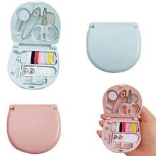 Bộ dụng cụ may vá 15 món, hộp may vá mini, bộ dụng cụ may vá di động, màu ngẫu nhiên, thích hợp cho gia đình, khách sạn, nhà nghỉ. - bộ - Xem 4
