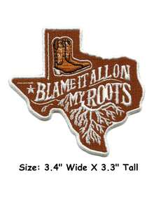 1 pieza Muñeca para parche de estilo sureño y vaquero con bordado para planchar - Multicolor - Ver 10