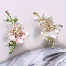Fashionable Chinese Style Pearl Brooch, High-End Elegant Fashion Accessory Pin - Multicolor - View 1