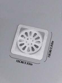 10/30 Pcs Drainage Filter Cover For Hair Plugs, Disposable Shower Drainage Hair Catcher, Disposable Shower Hair Catcher, Floor Sink Filter Mesh Sticker, Hair Plugs For Bathroom Bathtubs, Bathroom Accessories, Kitchen, Bathroom, Household, Household Items(Wipe Dry Before Use To Prevent Detachment) Bathroom Organizer Storage Back To School - Dark Grey - View 7