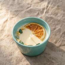 1pc Natural Soy Wax Scented Candle, Long-Lasting Home & Bedroom Fragrance, Gift For Mother's Day, Valentine's Day, Souvenir - Green Grapes - View 6