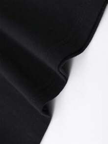 Disney Official Licensed Lilo & Stitch Stitch 1995 Retro Varsity Badge Print 220g Cotton Crew Neck Unisex Tee - màu đen - Xem 5